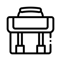 briefcase line icon
