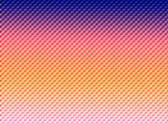 Abstract rainbow background image, ranging from dark blue, dark purple, dark pink, yellow, orange, to light pink, in a square shape. Hologram background with stencil pattern, seamless pattern, rare fa
