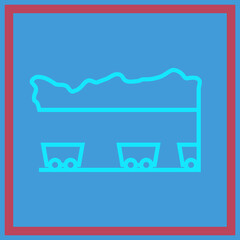 Underground Mine Icon Design