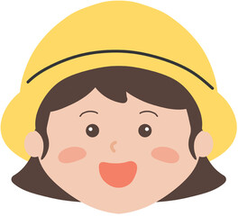 웃는 유치원 아이