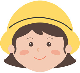 귀여운 어린이 얼굴