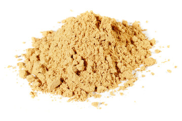 Rosehip Powder isolated on white Background