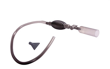 aquarium aspirator in studio