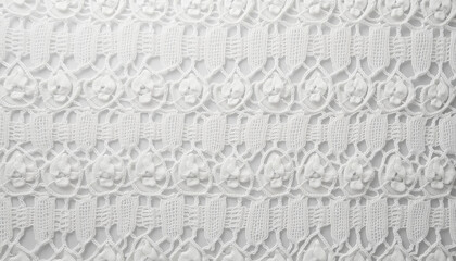 Obraz premium Delicate lace texture showcases intricate designs and craftsmanship, enhancing elegance in fabric artistry found in traditional garments
