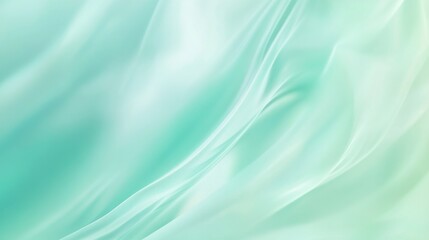 Fototapeta premium A fresh abstract gradient background with light aqua and mint green hues.featuring cool color transitions.emphasizing freshness and renewal.ideal for health and lifestyle visuals