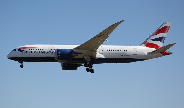 British Airways Boeing 787 Dreamliner at London Heathrow Airport