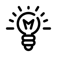 idea line icon