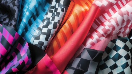 Dynamic Pixelated Glitch Patterns Digital Art Studio Graphic Backgrounds Vibrant Colors Abstract Viewpoint Artistic Concept