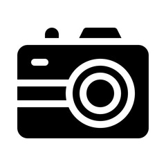 camera glyph icon
