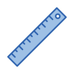 ruler sign symbol vector icon