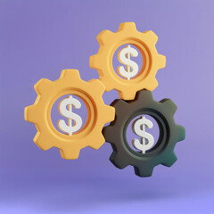 Financial strategy implementation business strategy infographic design digital environment creative viewpoint