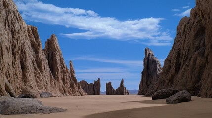 Desert Canyon Landscape