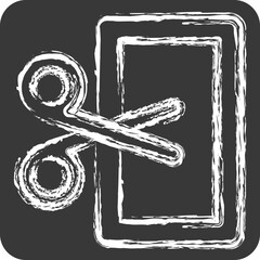 Icon Discount. related to Women symbol. chalk Style. design editable
