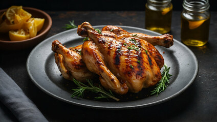 grilled chicken wings