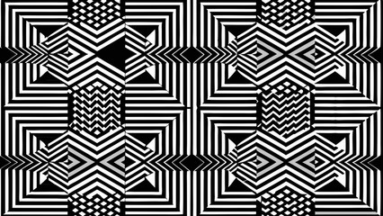 Geometric shapes pattern background