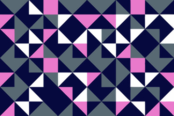 Geometric shapes pattern background