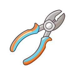 pliers icon, pliers vector illustration-simple illustration of pliers, perfect for pliers logos and icons