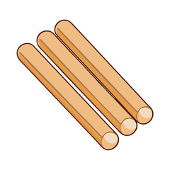 wood dowels icon, wood dowels vector illustration-simple illustration of wood dowels, perfect for wood dowels logos and icons