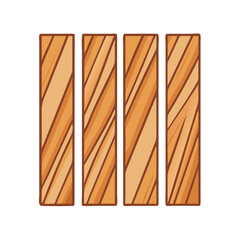 wood planks icon, wood planks vector illustration-simple illustration of wood planks, perfect for wood planks logos and icons