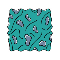 hand painted texture icon, hand painted texture vector illustration-simple illustration of hand painted texture, perfect for hand painted texture logos and icons