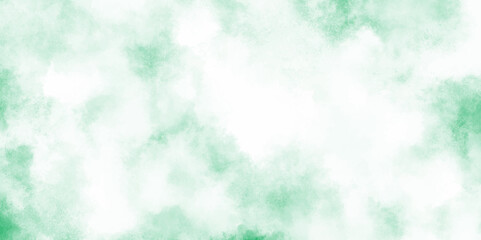 brush painted green nature watercolor on paper with smoke or clouds texture, Pastel green background with watercolor paint and grunge effect, grainy abstract Light green pastel concrete texture.