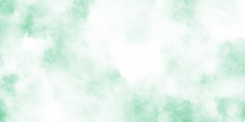 brush painted green nature watercolor on paper with smoke or clouds texture, Pastel green background with watercolor paint and grunge effect, grainy abstract Light green pastel concrete texture.
