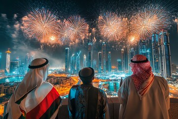 Festive UAE National Day in Dubai