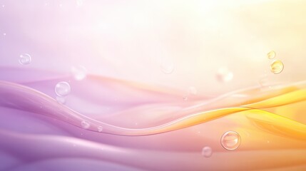 Mesmerizing colorful abstract background with water droplets, stunning visual display
