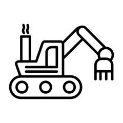 Construction Equipment Icon