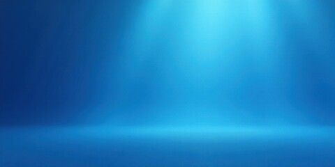 Fototapeta premium Serene Blue Studio Background Perfect for Product Displays and Presentations
