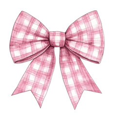 Coquette Bow Clipart Vector Illustration &ndash; Elegant and Stylish Bow Design