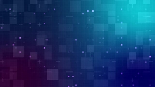 Abstract animated technology background