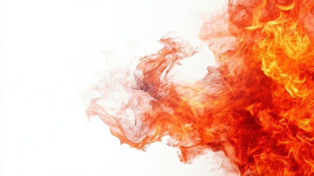 Dynamic fire frame with swirling flames abstract imagery bright colors energetic atmosphere artistic perspective