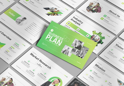 Business Plan Presentation Template For Corporate Companies