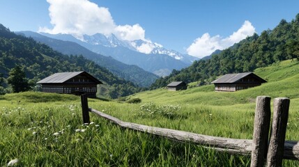 Mountain Valley Houses