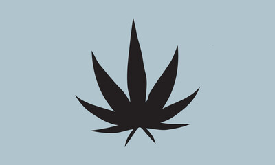 Sativa and indica Silhouette illustration Vector Art on White Background, Calligraphy t shirt design, card, flyer, Hand drawn lettering phrase, svg Files for Cutting Cricut and Silhouette, EPS 10