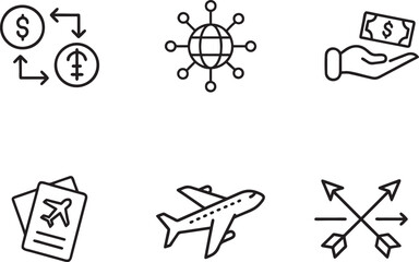 Global Business Icons