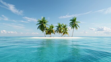 Tranquil Tropical Island Paradise