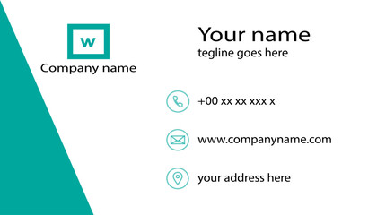 mordern buisness card