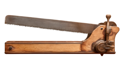 Fret saw isolated on a transparent background