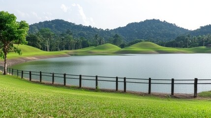 Serene Lake Landscape
