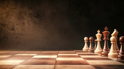 Strategic Chess Moves in Business, exploring competitive tactics, marketing strategies, and planning for success in a dynamic market environment