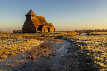 Lonely Church on the Kent Marsh