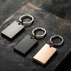 Keychains Mockup Pictures
