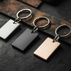 Keychains Mockup Pictures