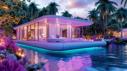 luxury floating villa, tropical getaway - tropical escapes and idyl.
