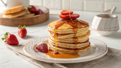 pancakes with jam