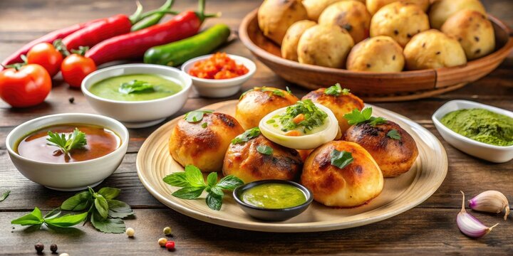 Savory Litti Chokha: Bihar's iconic stuffed wheat bread paired with smoky, spiced vegetable curry.