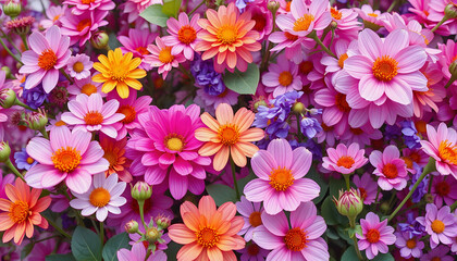 Floral background, mindfulness theme, with white tones