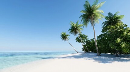 Fototapeta premium Tropical Beach Paradise